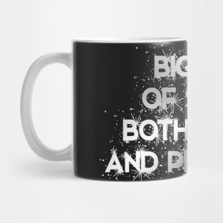 Big fan of space: both outer and personal Mug